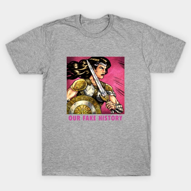 Mythical Amazon Warrior T-Shirt by Our Fake History